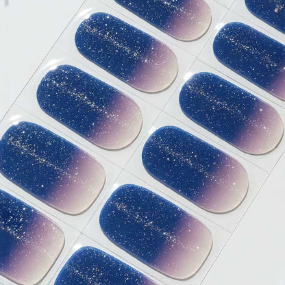 Milky Way DIY Semicured Gel Nail Sticker Kit