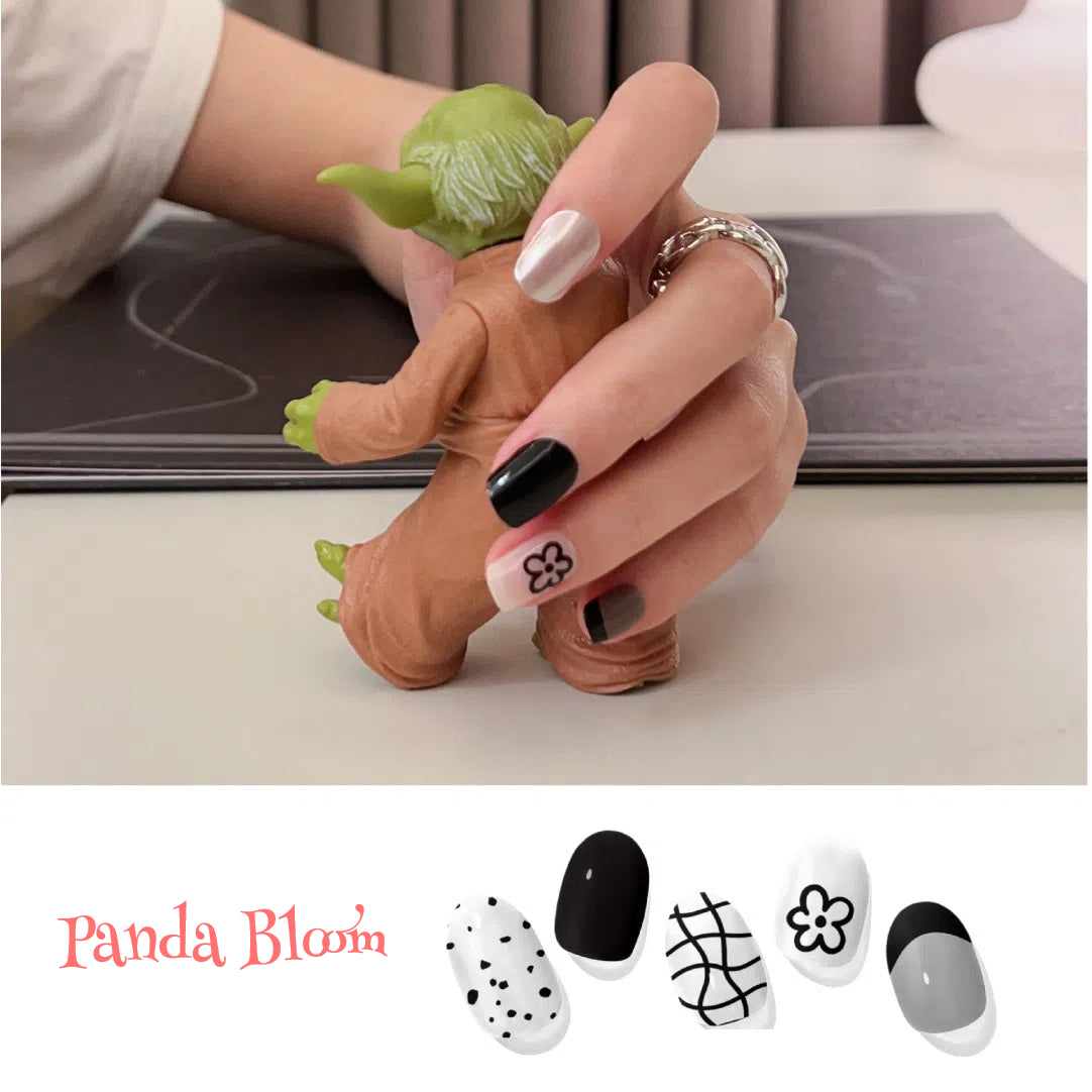 Gel Nail Stickers | Panda Bloom